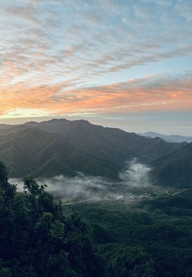 雲霧繚繞｜天水白音山