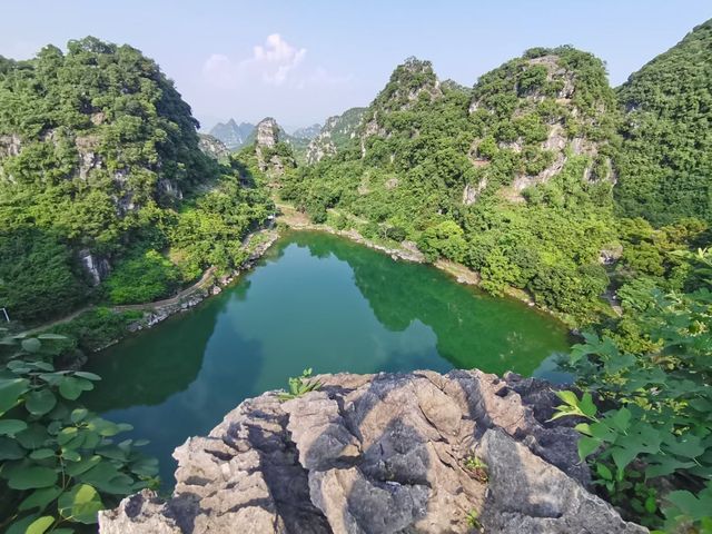 廣西來賓八仙天池如入仙境