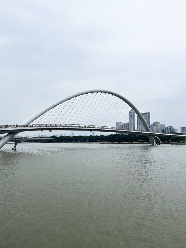 廣州景點｜海心橋 Haixin Bridge