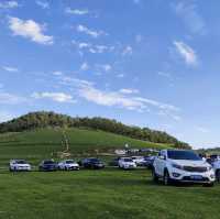 Beautiful grasslands escape in Shaanxi 