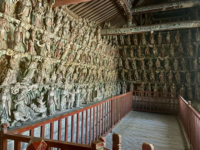 山西自駕遊第五站｜鎮國寺、雙林寺、忻州古城。