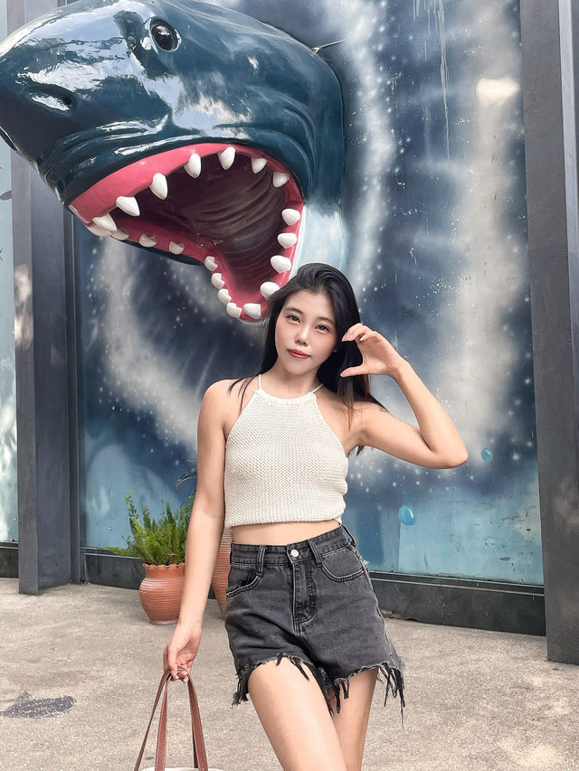國慶和朋友一起來極地海洋公園啦！！。