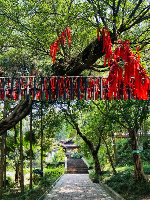 國慶去邊玩？四川《黑神話：悟空》取景地觀音寺。