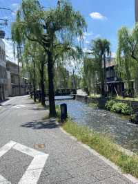 日本ㅣ京都ㅣ白川筋老街散策ㅣ石橋流水老屋。