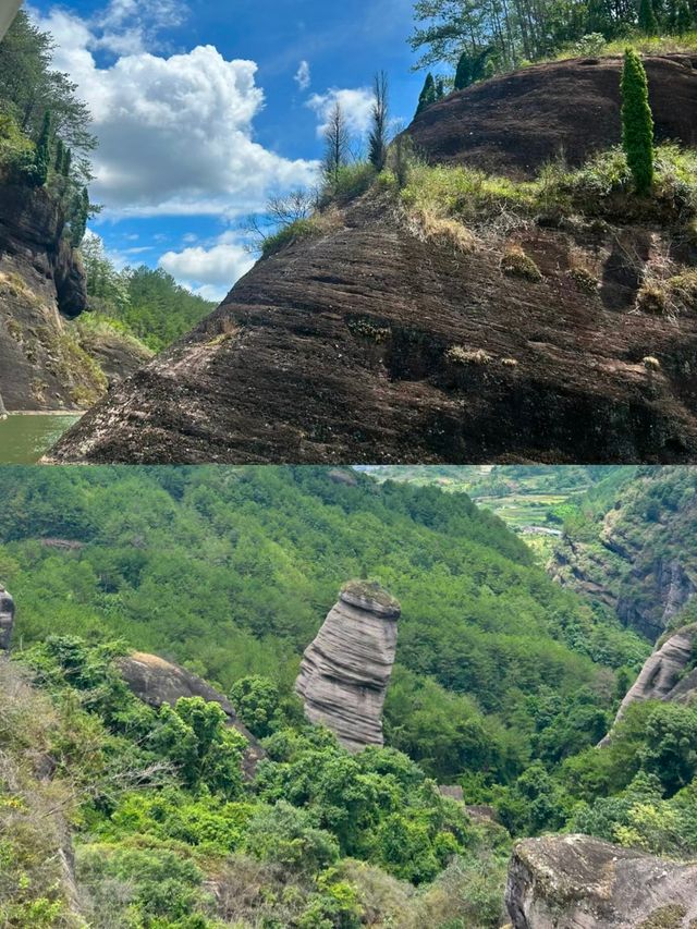 "客家第一神山"冠豸山。