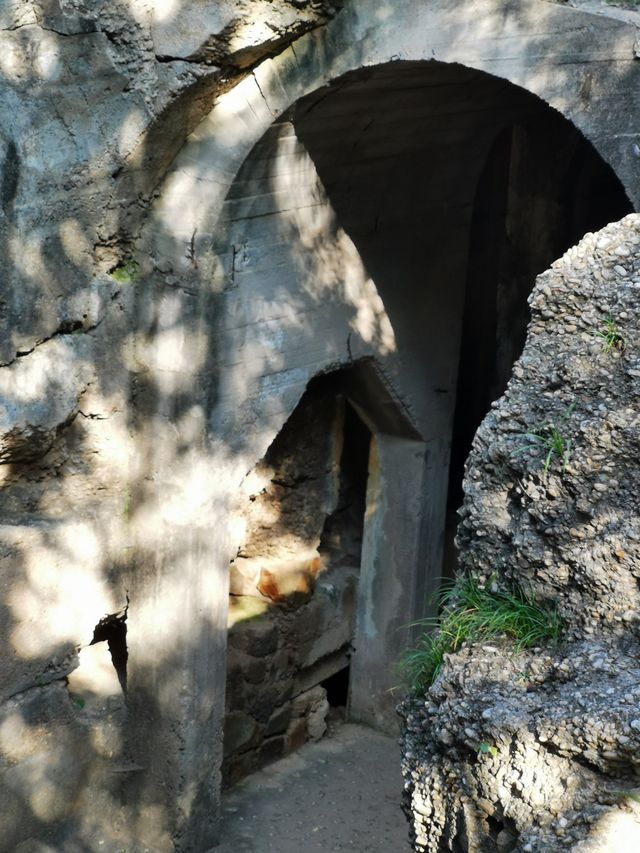 參觀東雞冠山日俄戰爭遺址。