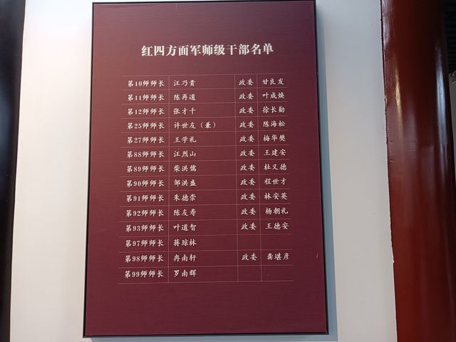 紅四軍總指揮部舊址紀念館。