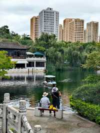 蓮花池公園 尋覓鬧市中的一刻寧靜。