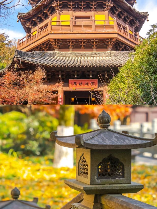 隱匿於杭城的清幽古剎。