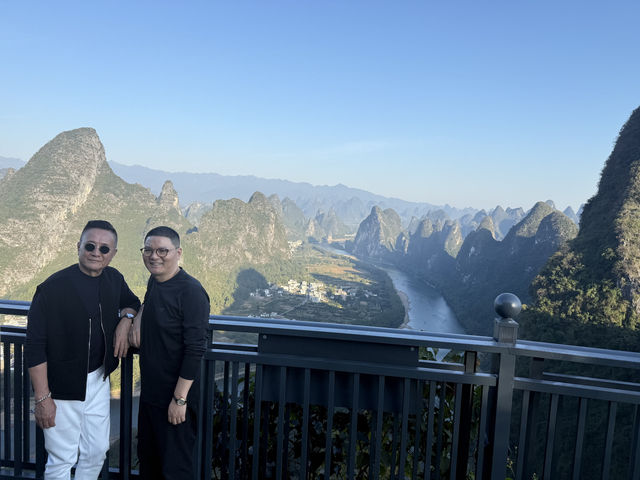 《人民的名義》高育良陽朔之旅相公山觀日篇。