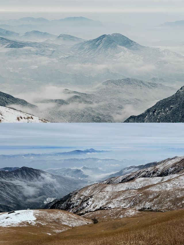 來爬武功山啦。