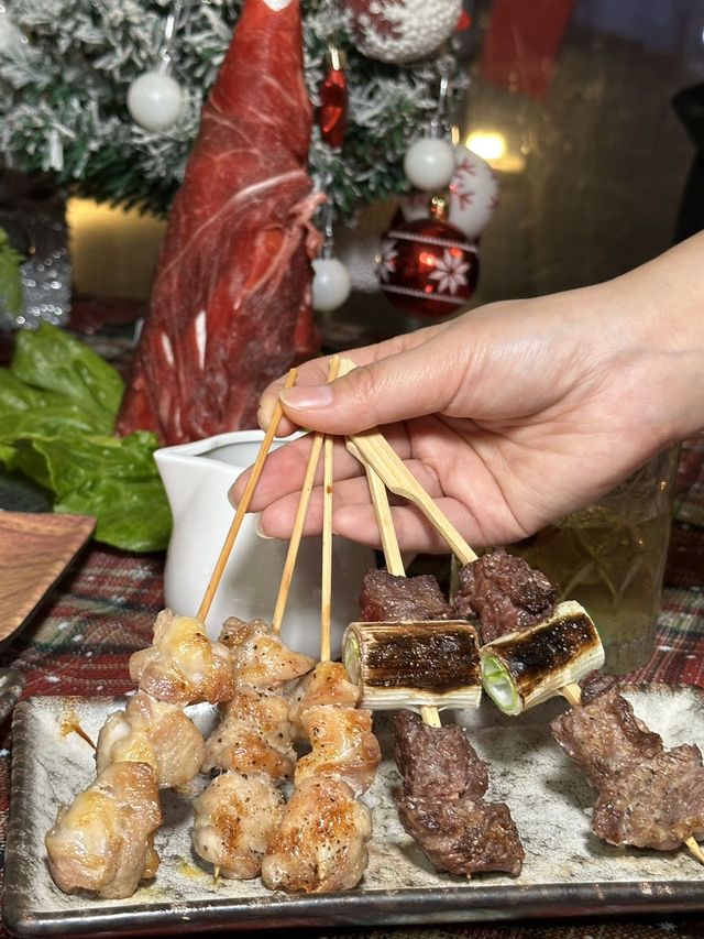 太讚了！！絕美露台泡泡屋裡的聖誕美食盛宴