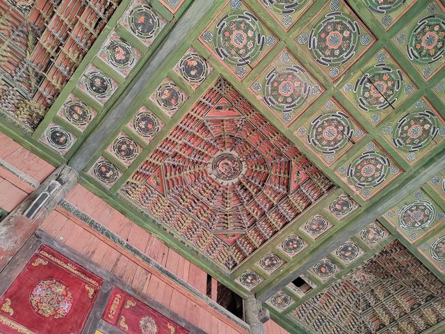 蔚縣，明代古剎靈岩寺