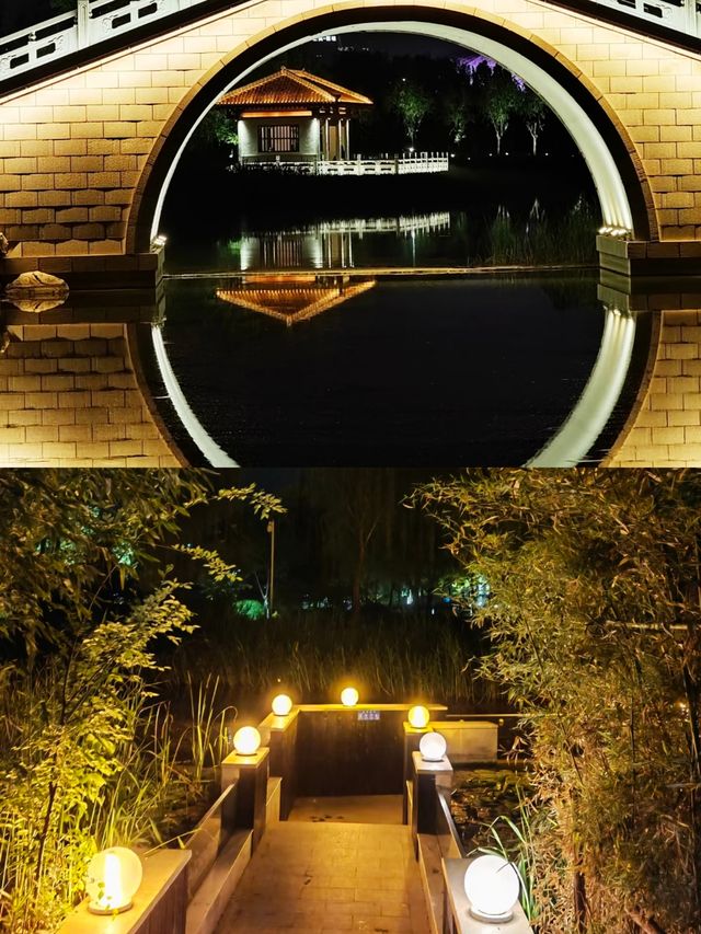 齊盛湖公園，城市中的綠洲