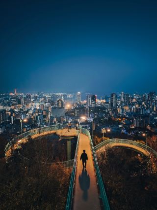Check out this amazing observation deck in Kobe!