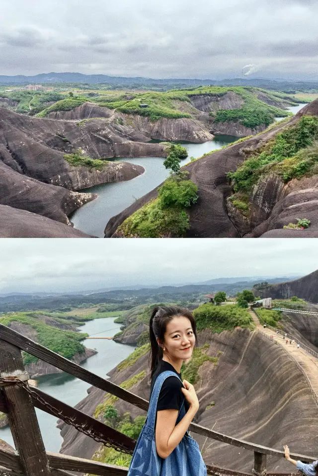 The Danxia landform is spectacular! Chenzhou Gaoyi Ridge is a must-see tourist destination in Hunan!