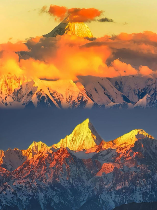 貢嘎雪山  一生至少要去看一次