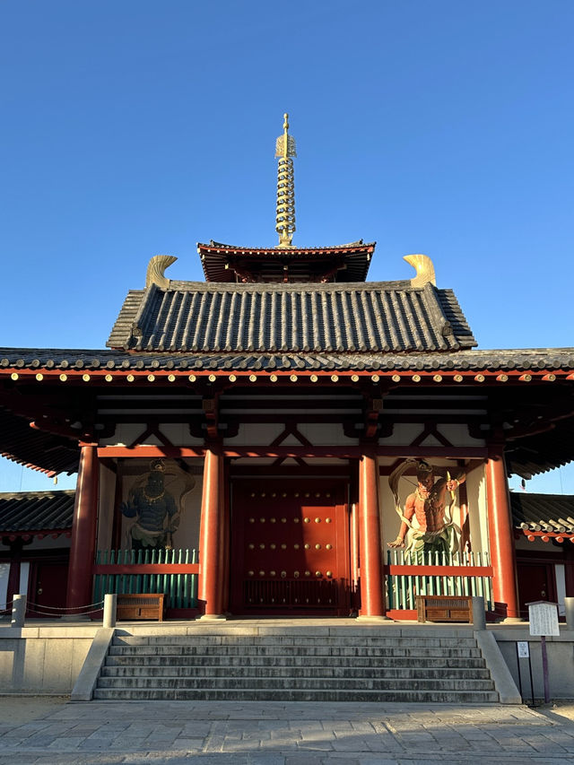 四天王寺，超級靈氣的千年古寺✨