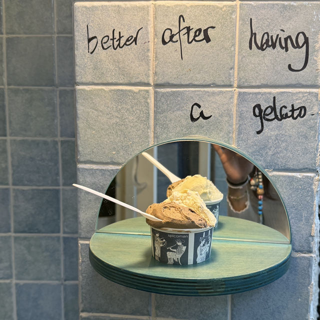 상하이 비가와도 웨이팅이 있는 젤라또 맛집🍨