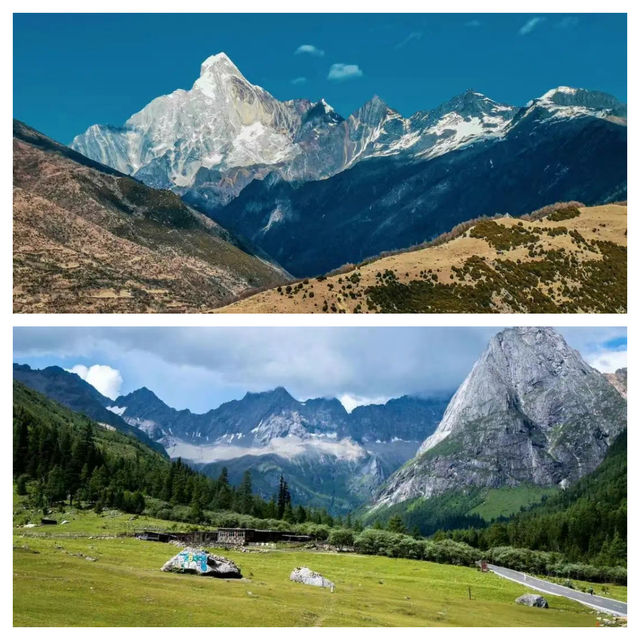 在長坪溝的懸崖邊，住進雪山與星光的私語裡