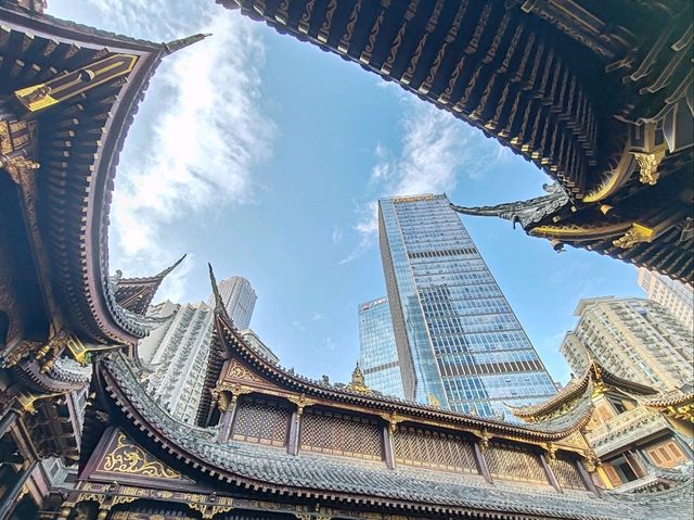 An Island of Tranquility: Luohan Temple
