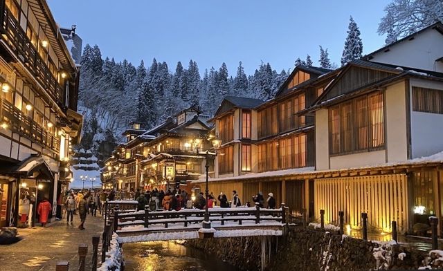 銀山溫泉｜銀山莊 平價得千與千尋同款溫泉