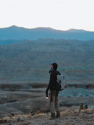 Between the folds of Zhada Earth Forest (original photo straight out)