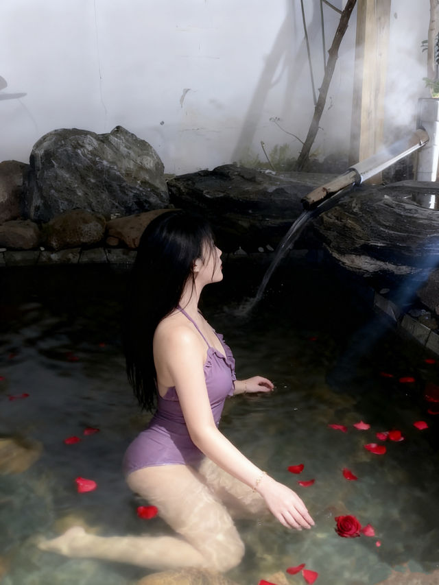 冬日泡泡溫泉真的太舒服了