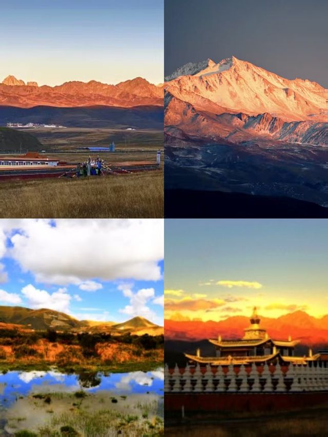 塔公草原藏於川西的「風蕭草低見牛羊」秘境