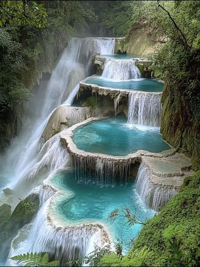 藏在丹霞峽谷裡的治癒湯泉