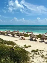 坎昆穆赫雷斯白色海灘酒店│加勒比的浪漫