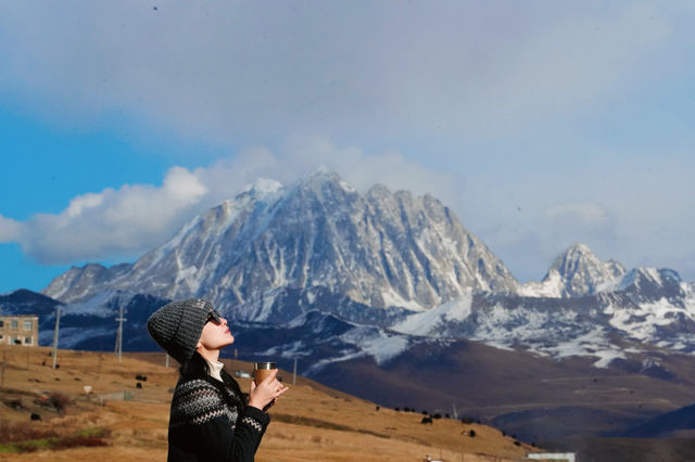 壯美雪山秘境打卡姑弄村的半日悠閒 壯美雪山秘境打卡姑弄村的半日悠閒