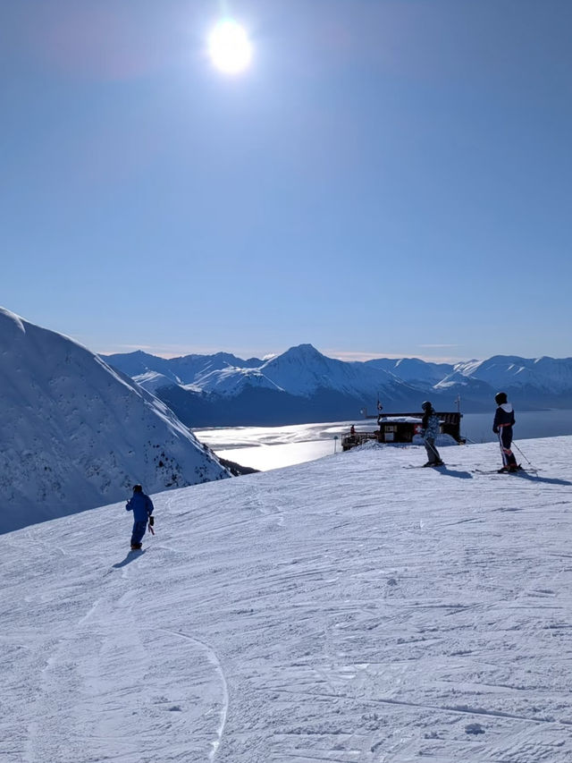 Skiing Alyeska: Epic Snow Vibes & Northern Lights ✨❄️ Skiing Alyeska: Epic Snow Vibes & Northern Lights ✨❄️