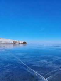 初冬呼倫湖｜草原秘境中的冰封藍調盛宴