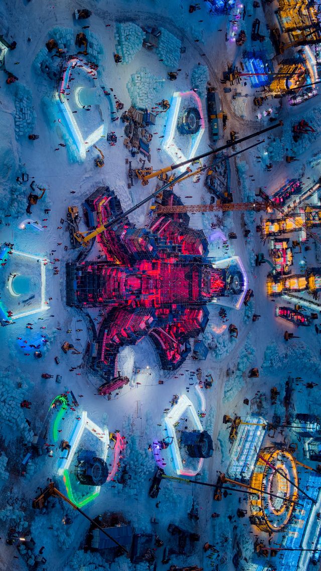 揭秘冰雪奇觀建造記 揭秘冰雪奇觀建造記