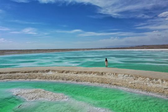茫崖翡翠湖青海鹽湖性價比天花板！｜Trip.com 茫崖