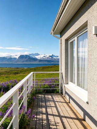 Stayed in a glass-roof cabin by the Iceland fjords—absolutely amazing