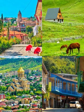 Explore Georgia for just 5,000 per person! Mountains, seas, ancient castles, and wine all included