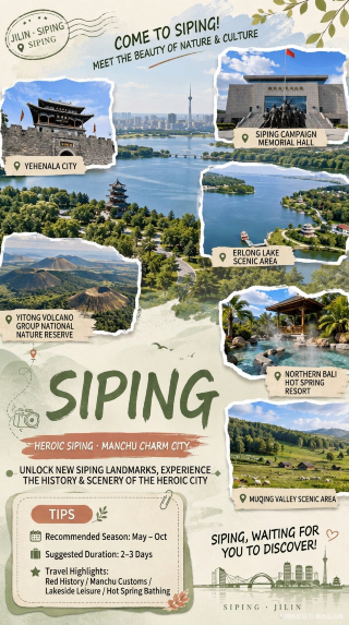 To Shanhai | Heroic Siping, city of mountains and waters