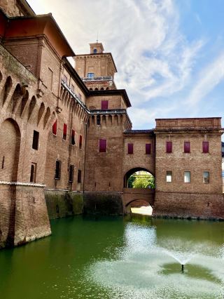🏰 Ferrara's Castle – Stunning From Outside, With a Tower View Worth the Climb