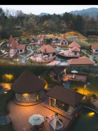 2 hours from Xi'an: Hanzhong tea mountain cabin homestay! A great spot for National Day