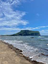 성산일출봉을 한눈에! 광치기 해변🌊