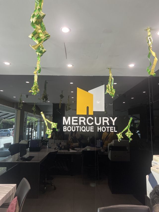 Mercury Hotel ที่พักหลักร้อยในเมืองมะละกา