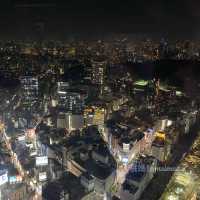 俯瞰整個東京夜景🌃