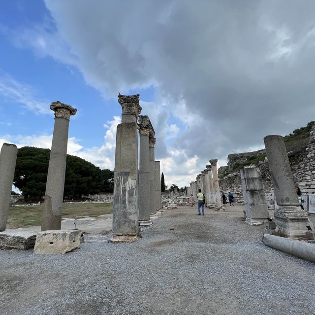 Ephesus - great theatre & library of Celsus