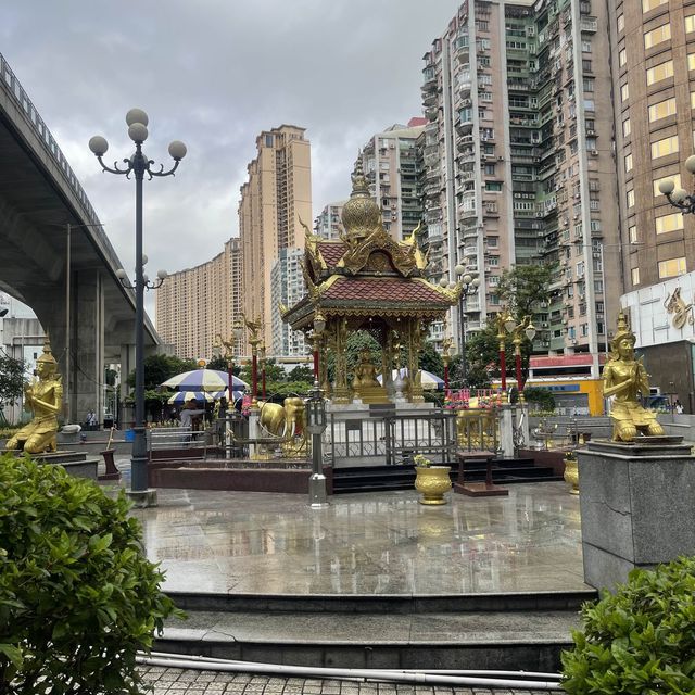 Four Faced Buddhist Temple Taipa Macao 