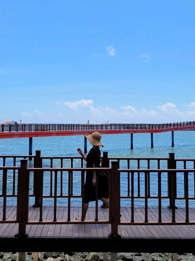 다대항과 다포항을 잇는 후릿개다리🌁