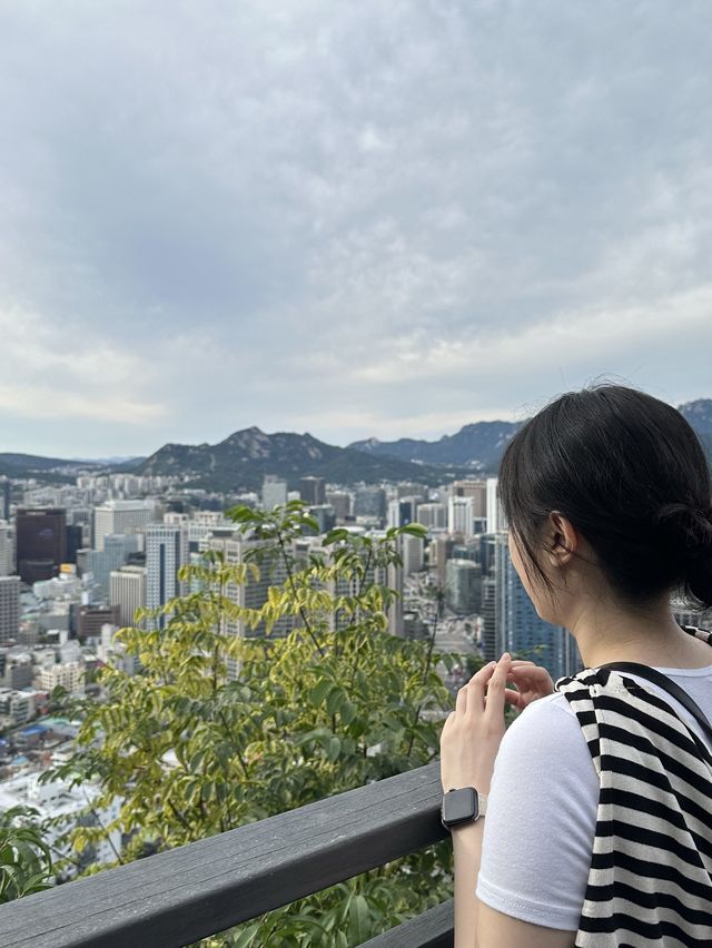 선선한 날, 산책하기 좋은 곳 [남산공원 백범광장]