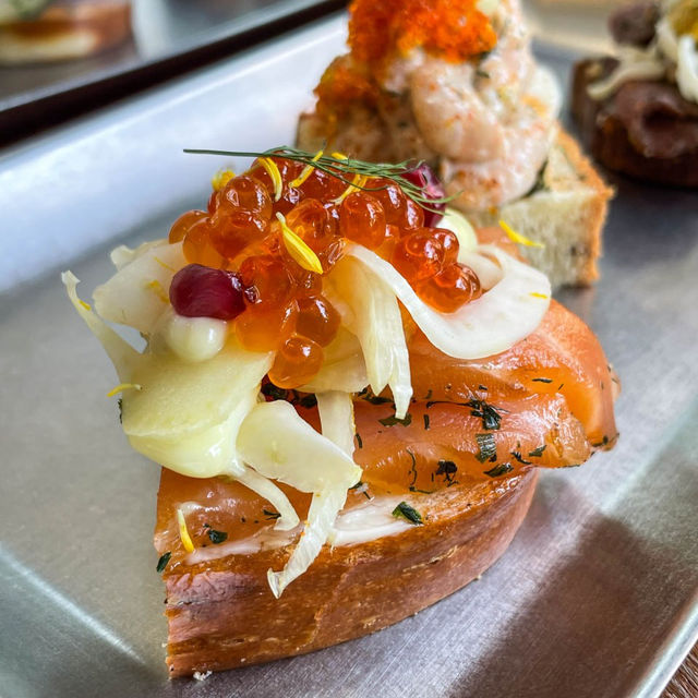 Danish-Swedish Smørrebrød at Overbrod SG