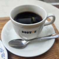 Autumn chillax time at Doutor cafe, Jiyugaoka